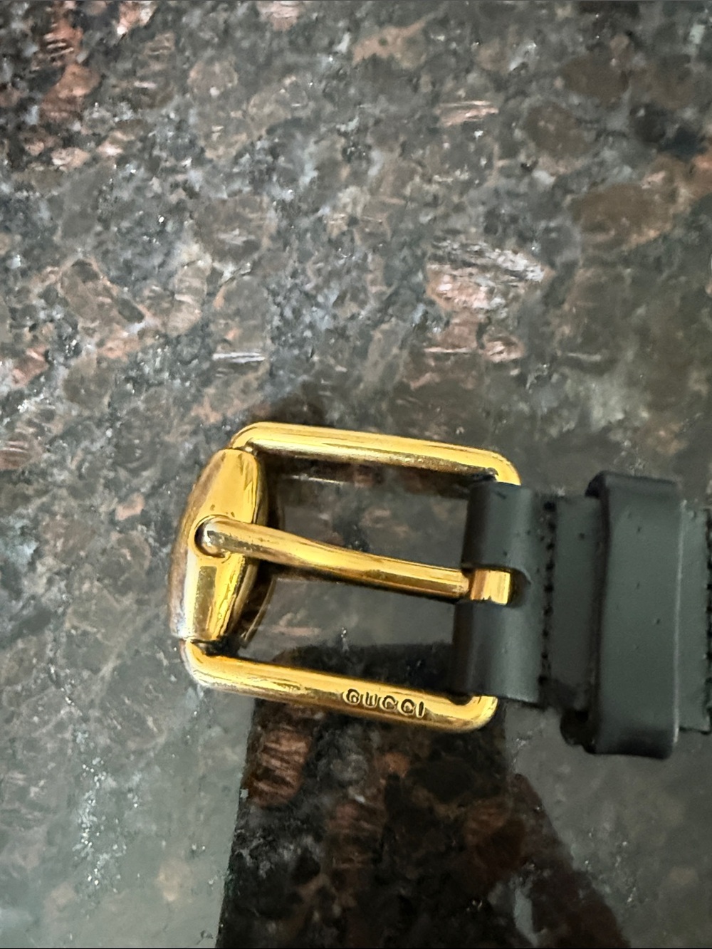 Gucci Men’s Black Belt - Pre-owned. - Picture 4 of 5